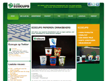 Tablet Screenshot of dejongecocups.nl